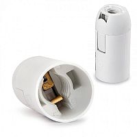 Патрон подвесной Smartbuy E14 220В Пластик Белый фото Патрон подвесной Smartbuy E14 220В Пластик Белый картинка